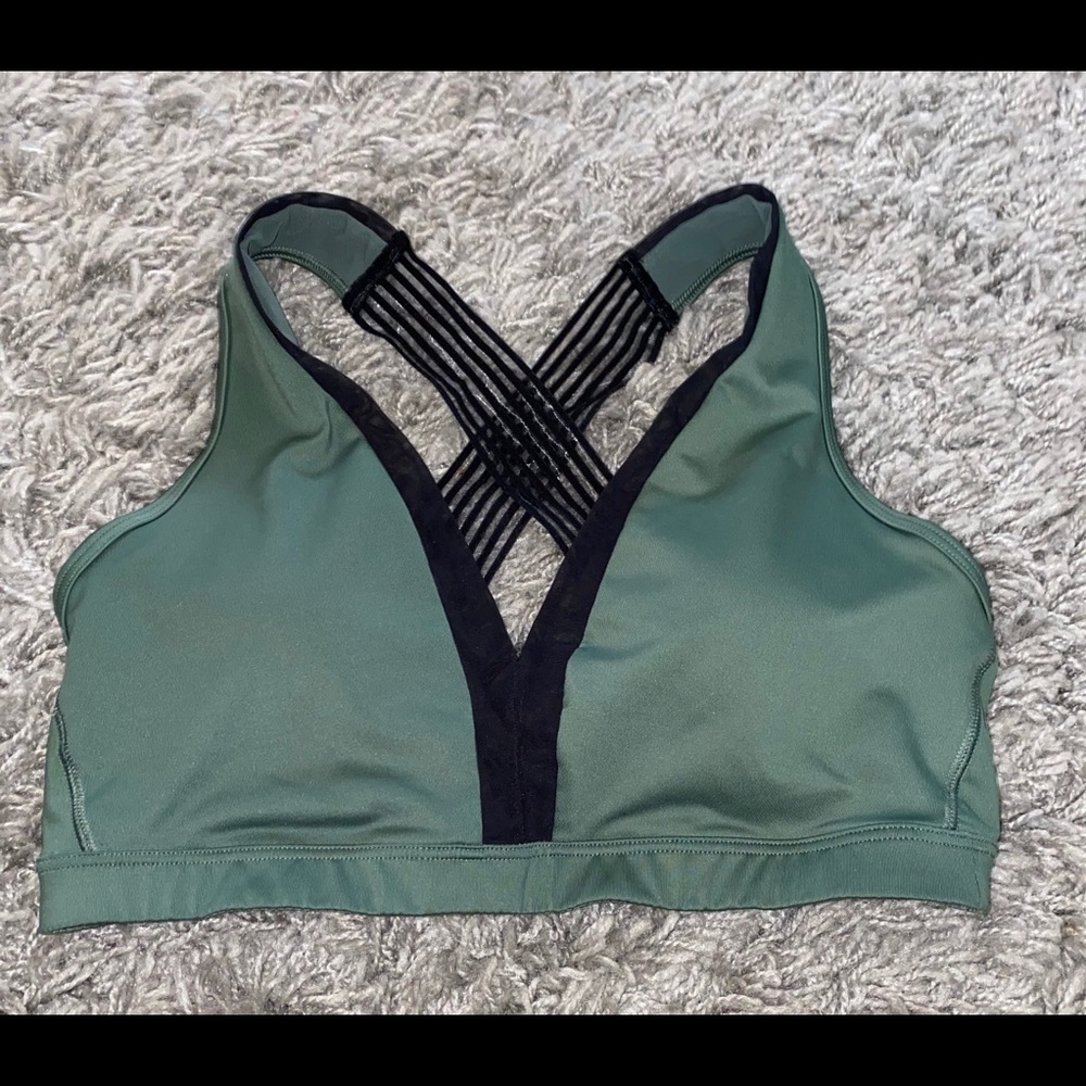 Victorias Secret Sport Long Line Plunge Sport Bra